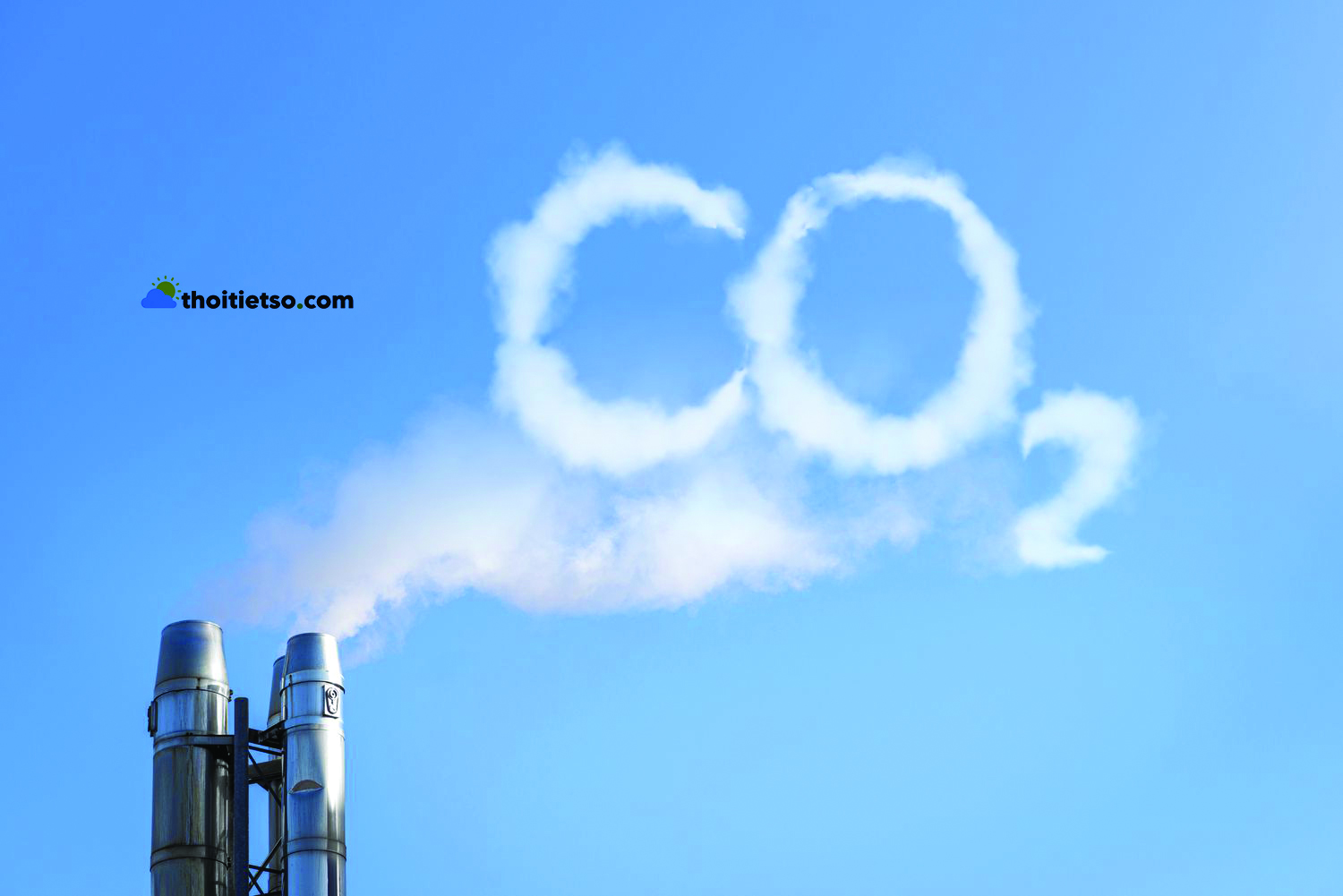 Ô nhiễm carbon dioxide (CO2) đang ngày một tăng, chỉ có cắt giảm khí thải mạnh mẽ mới giúp kiềm chế lượng khí CO2 trong khí quyển