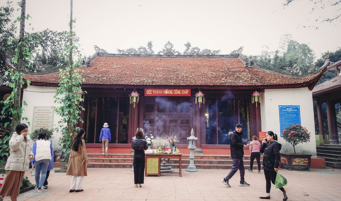 Đền Hoàng Công Chất - Điểm cầu may đầu năm của người Điện Biên