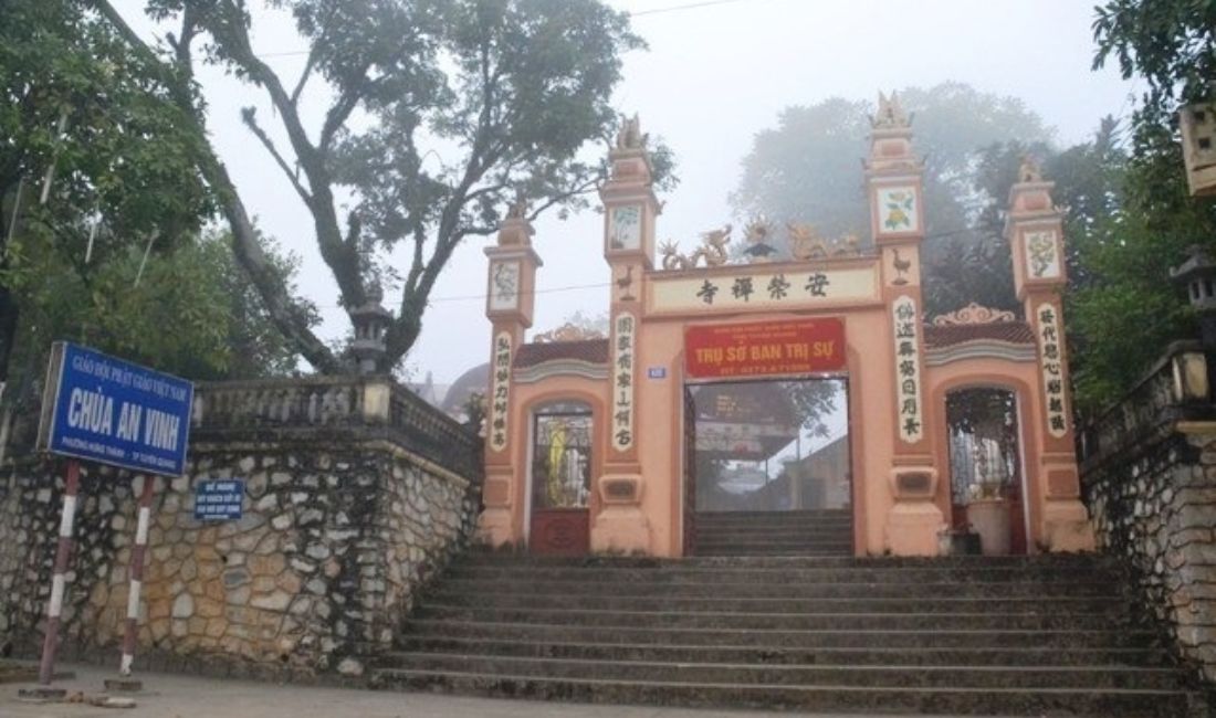 Chùa An Vinh - Ngôi cổ tự lớn nhất tại Tuyên Quang